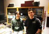 WMBR general managers Maggie Lin (left) and James Rock