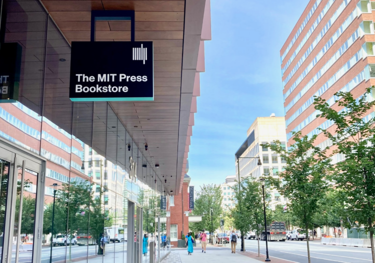 The new MIT Press Bookstore is located at 314 Main Street